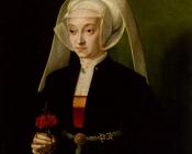 巴特尔 布鲁因 : Portrait of a Young Woman